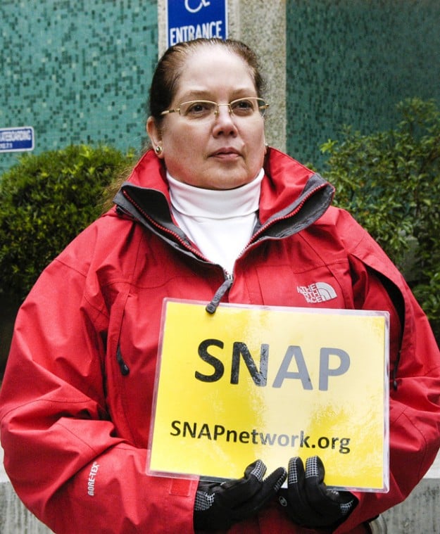 Controversial group SNAP targets local priest