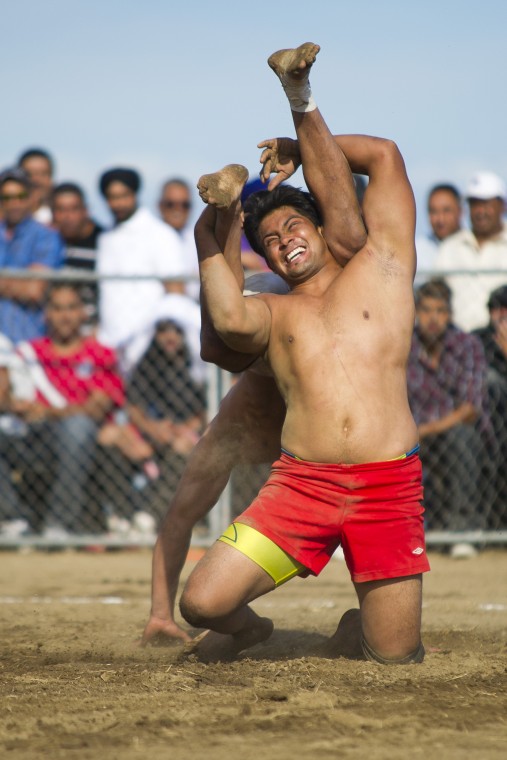 A different kind of wrestling at local Sikh temple 