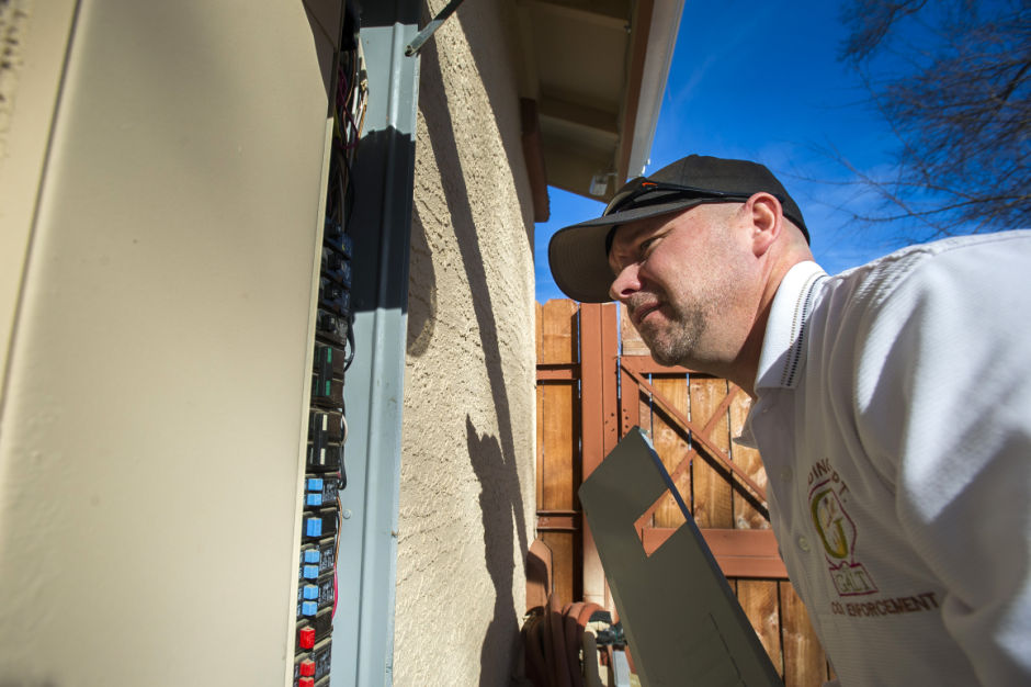 Galt code enforcement is a one-man show