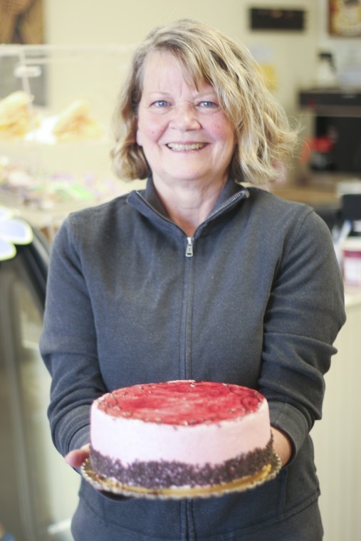 Red velvet, key lime mousse, bear claws in Galt at M&W Dutch Bakery