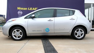 Going green: Lodi resident Richard Harty purchases Nissan Leaf