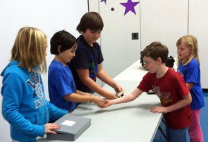 Larson Elementary School holds book drive