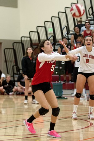Flames denied share of championship volleyball 