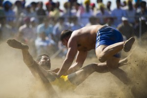 A different kind of wrestling at local Sikh temple 