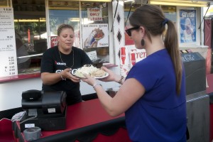 Emergency medical technician, dietitian find tasty, healthy meals at Lodi Grape Festival