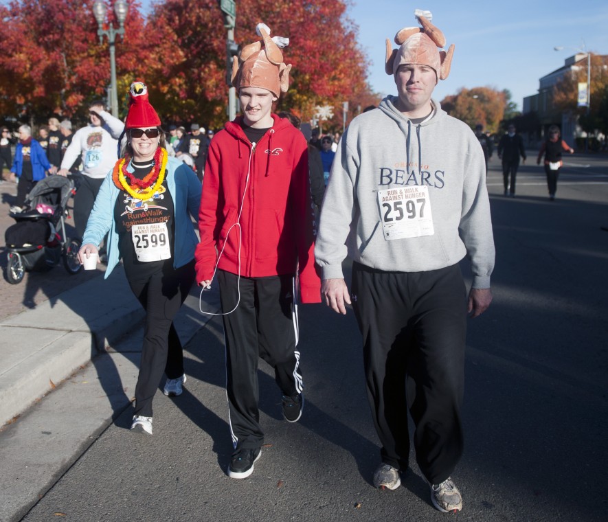 A helping of charity, health at annual run/walk
