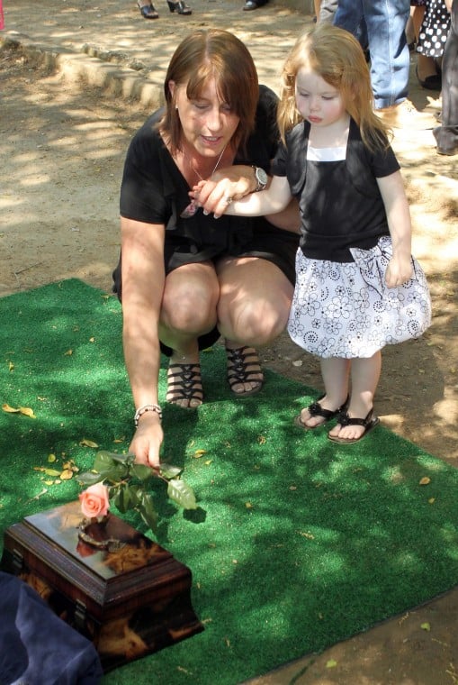 Family, friends gather to lay Cyndi Vanderheiden to rest 14 years after murder