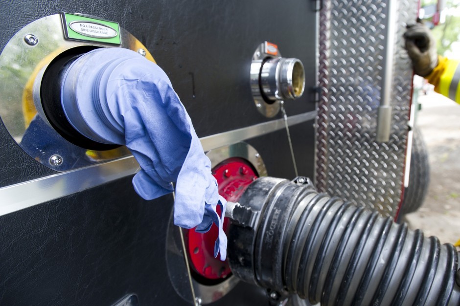 Fire department gives trucks annual checkups at Lodi Lake