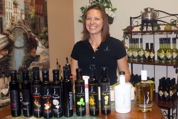 Expert Julie Coldani leads olive oil 101 class