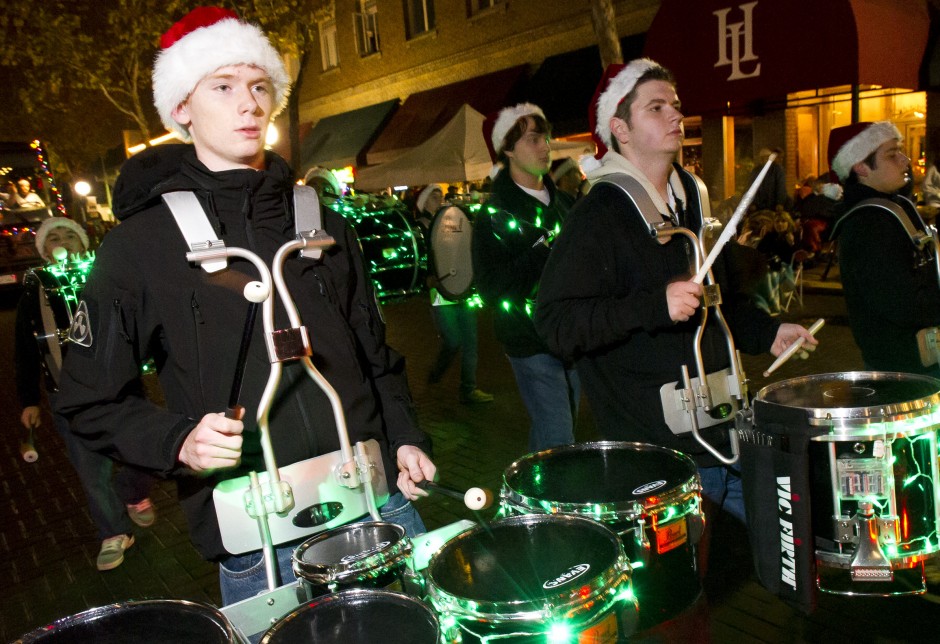 Parade of Lights — 89 floats strong — winds its way through Downtown Lodi with sports theme 