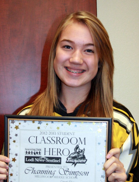 Millswood Middle School names Classroom Heroes