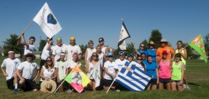 Local families host games of their own
