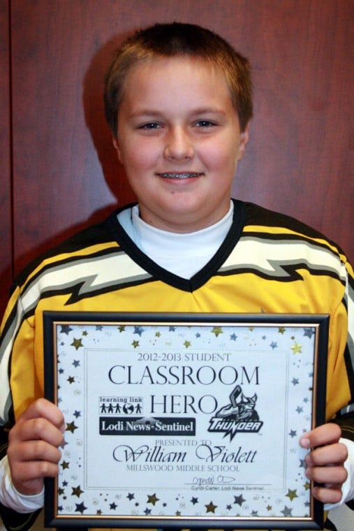 Millswood Middle School names Classroom Heroes
