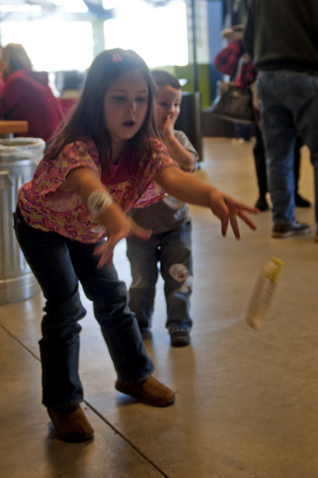 Children explore lungs and airways at World of Wonders Science Museum