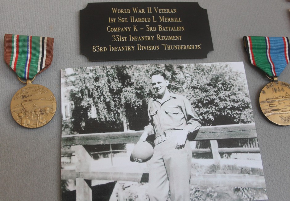 Big Christmas Eve surprise — Lodi's Harold Merrill gets Purple Hearts, Bronze Stars
