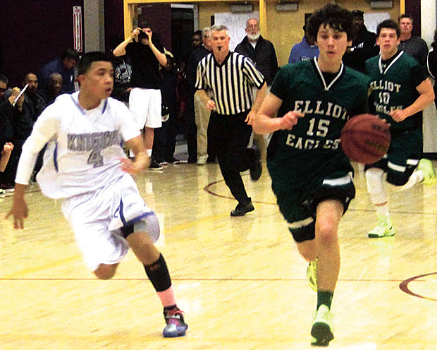 Boys basketball: Eagles denied as Knights capture Central California Athletic Alliance title