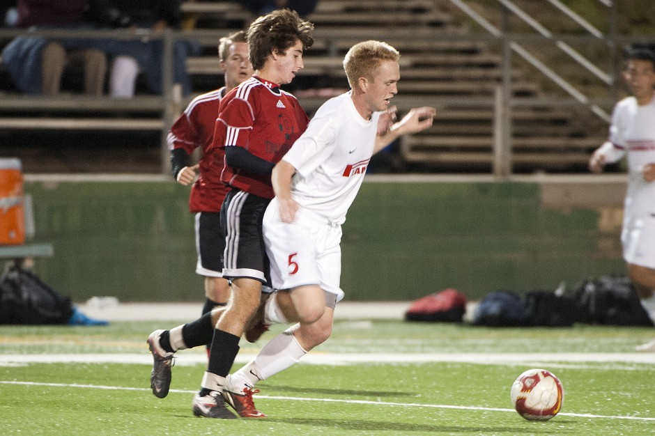 Flames settle for share of league title in varsity boys soccer