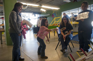 Children explore lungs and airways at World of Wonders Science Museum