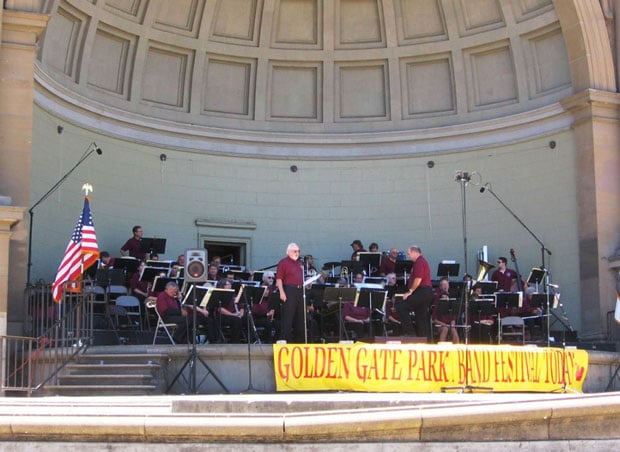 Lodi Community Band performed at Golden Gate band festival