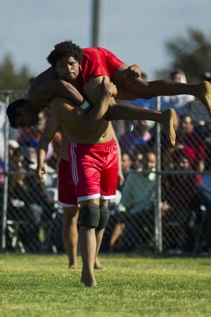 Kabaddi wrestlers step back into the ring