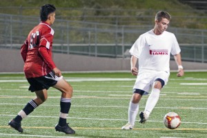 Flames settle for share of league title in varsity boys soccer