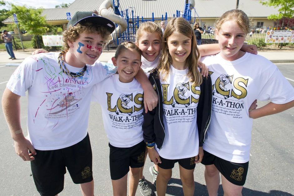 Lodi Christian School’s Walk-A-Thon 