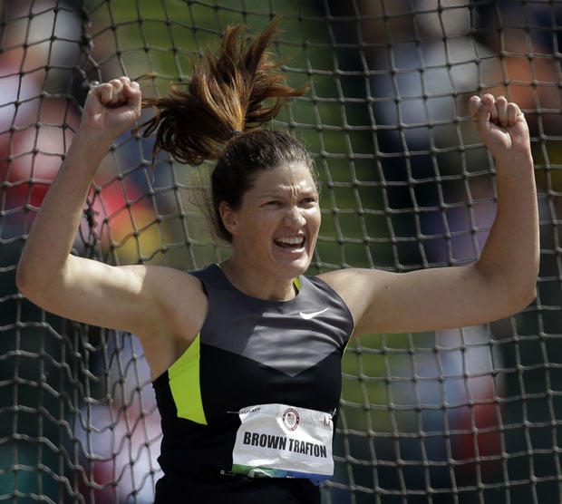 Galt’s Stephanie Brown Trafton will defend her Olympic discus title