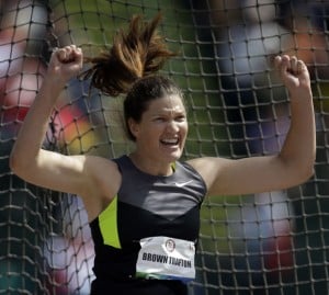 Galt’s Stephanie Brown Trafton will defend her Olympic discus title