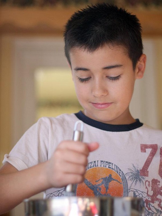 Make meals fun by including kids in preparation, cooking 