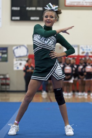 Local cheerleaders meet up for league championship