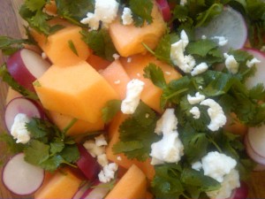 Refreshing Cantaloupe Salad