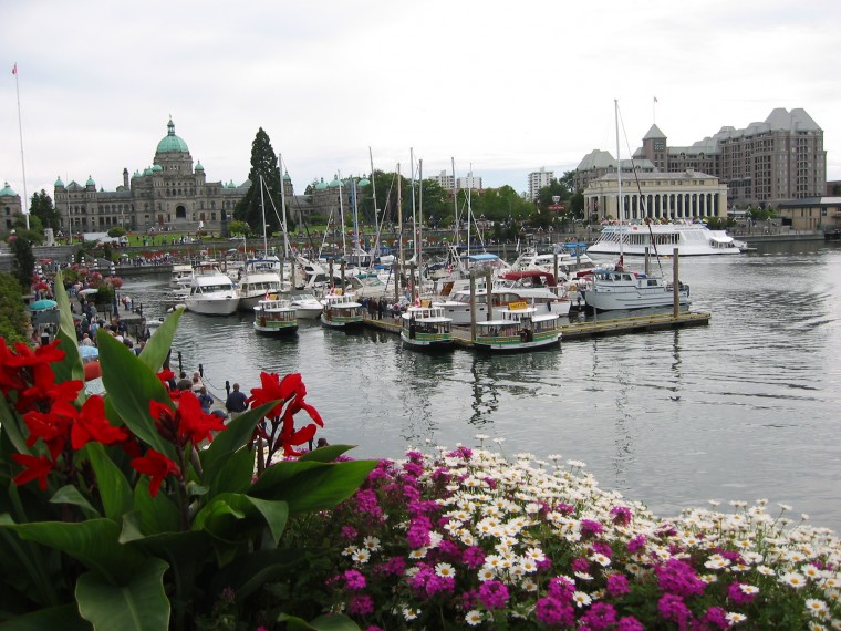 Victoria Harbor Vancouver Island