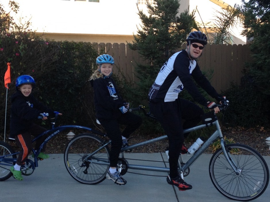 Riding for a father and a community 