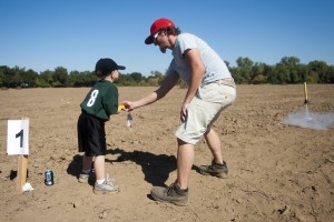 Children have a blast at rocket launch