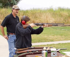 Hunter safety instructor Jim Uptegrove offers tips about the sport