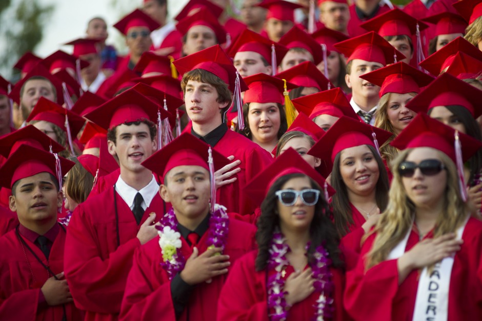 Galt High School graduation 