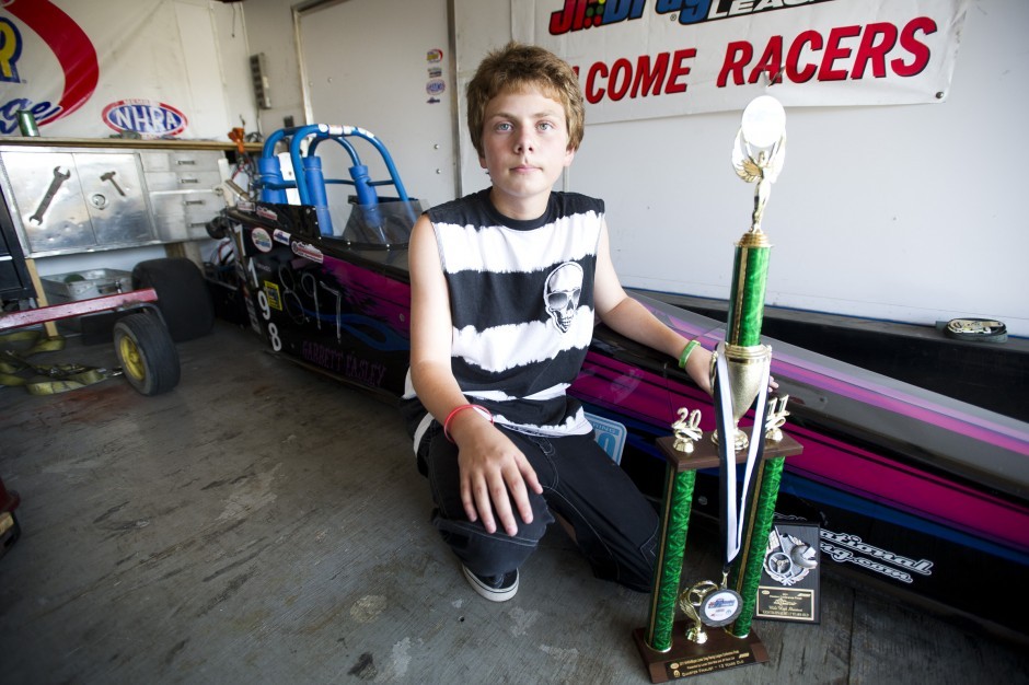 Lodi drag racer Garrett Easley, 13, living life in the fast lane