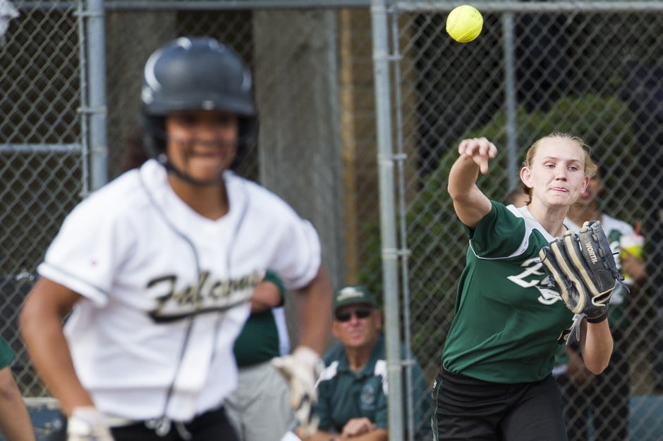 Eagles not flying solo atop softball standings