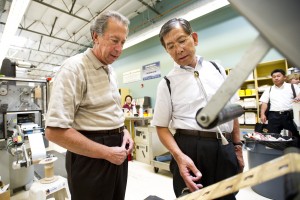 Kofu officials tour Lodi businesses, eat at Japanese restaurant