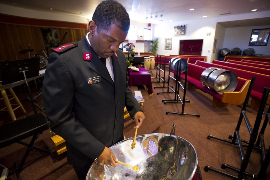Salvation Army captains Martin and Tory Ross report for duty