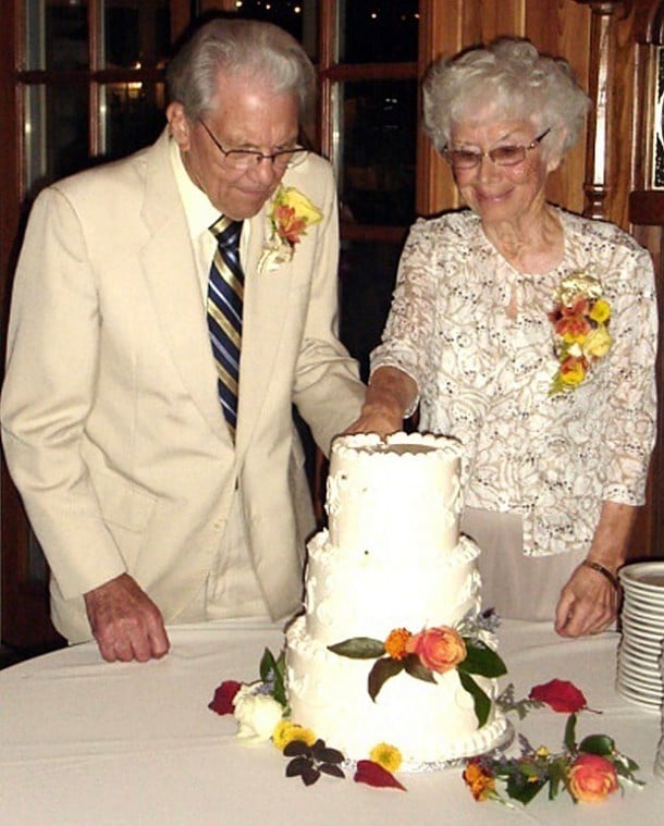 Wilbert and Violet Reiswig celebrate 65 years of marriage