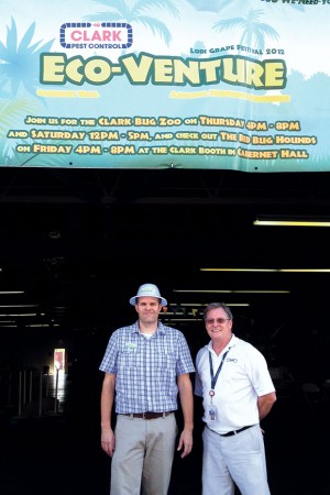Clark Pest Control brings exotic outdoors to Lodi Grape Festival
