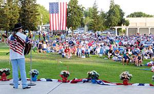 Lodi decks out in red, white and blue for annual holiday event 