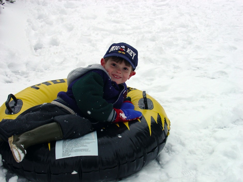 Sled Riding in Portland
