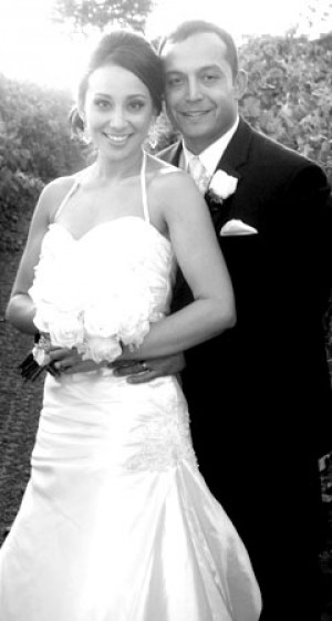 Dana Valtierra and Gregory Swanson married