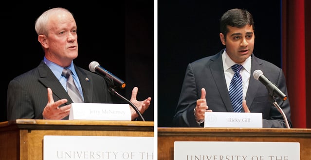Candidates Jerry McNerney, Ricky Gill come out swinging