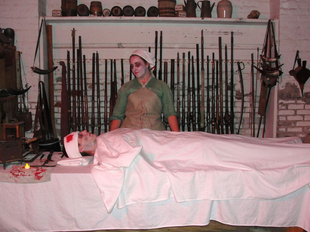 Get spooked at the Sutter’s Fort haunted fort