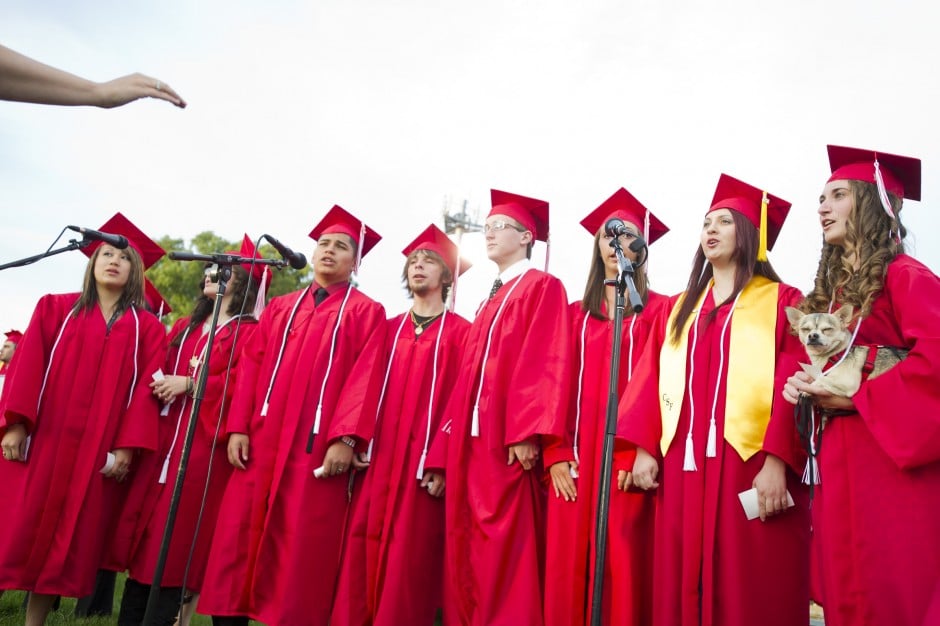 Galt High School graduation 