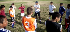 Lodi soccer coach Mark Whittock plays to beat local gangs