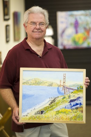 Among corn dogs and churros, rides and the coin toss, an oasis of artistic expression